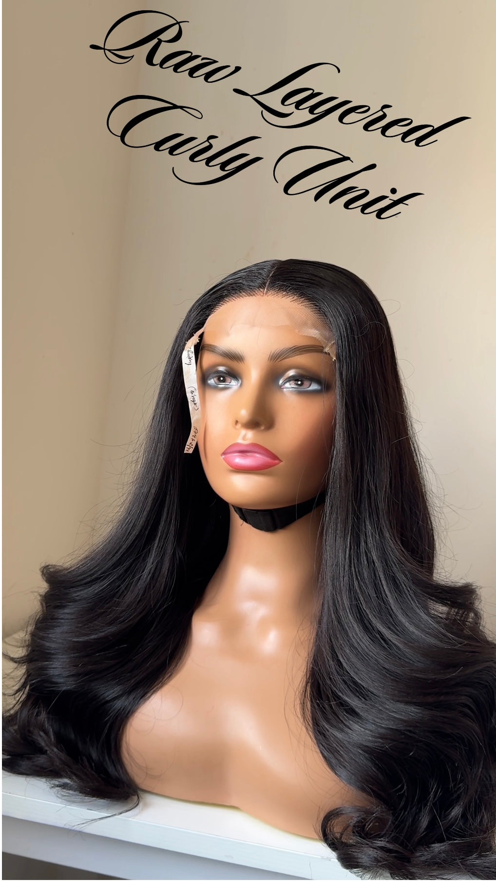 Raw Layered Curly Unit 350g