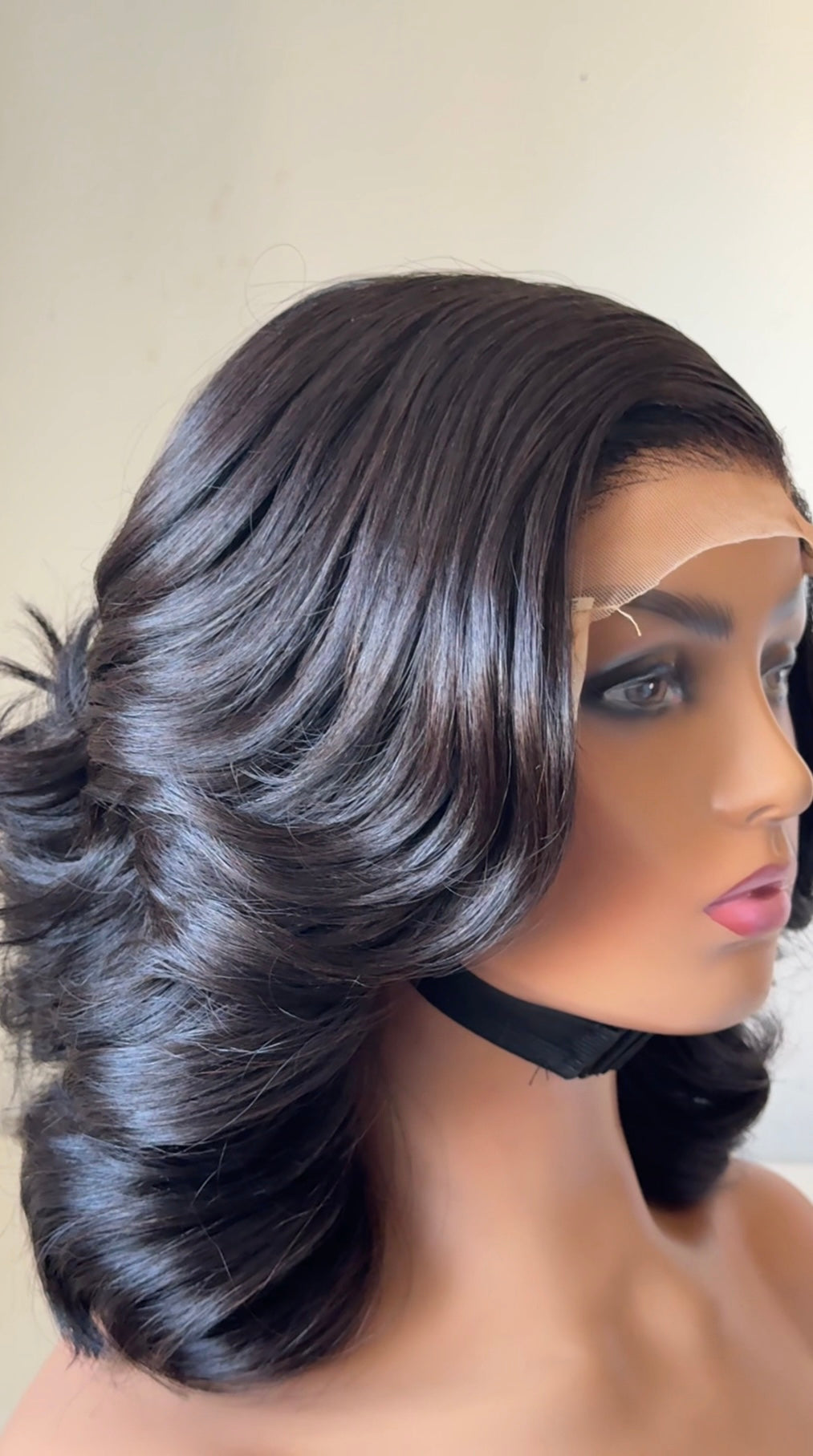 Side Layered Curly Unit