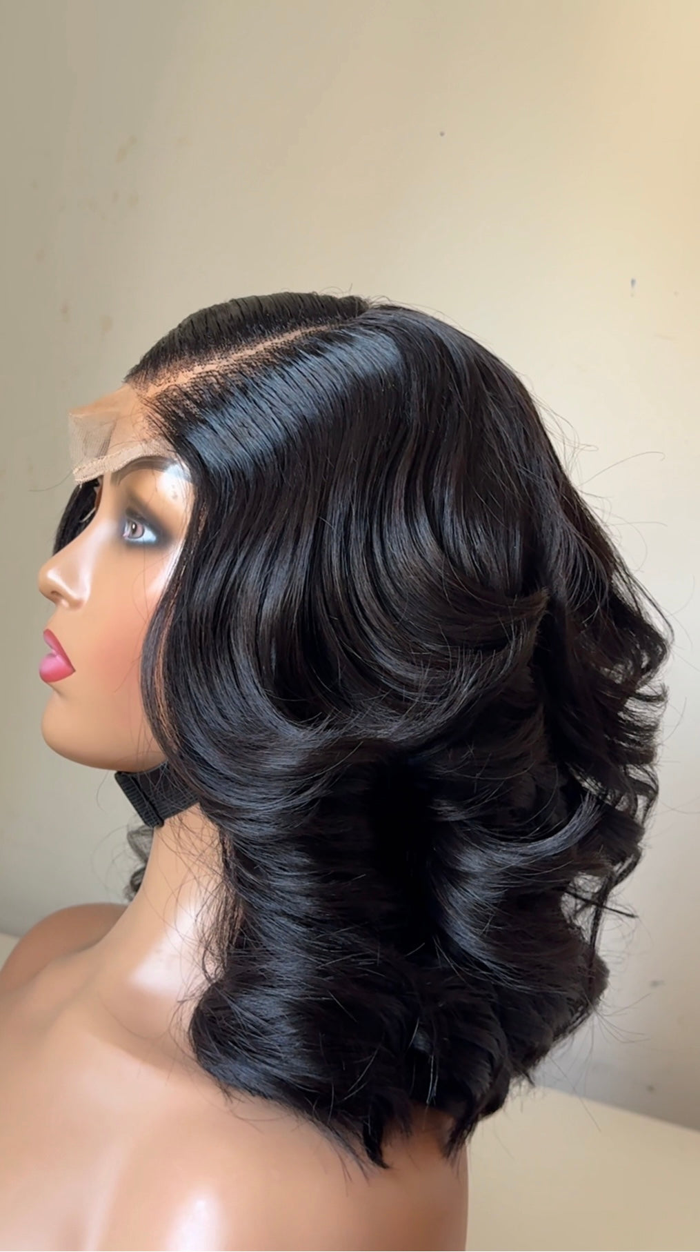 Side Layered Curly Unit