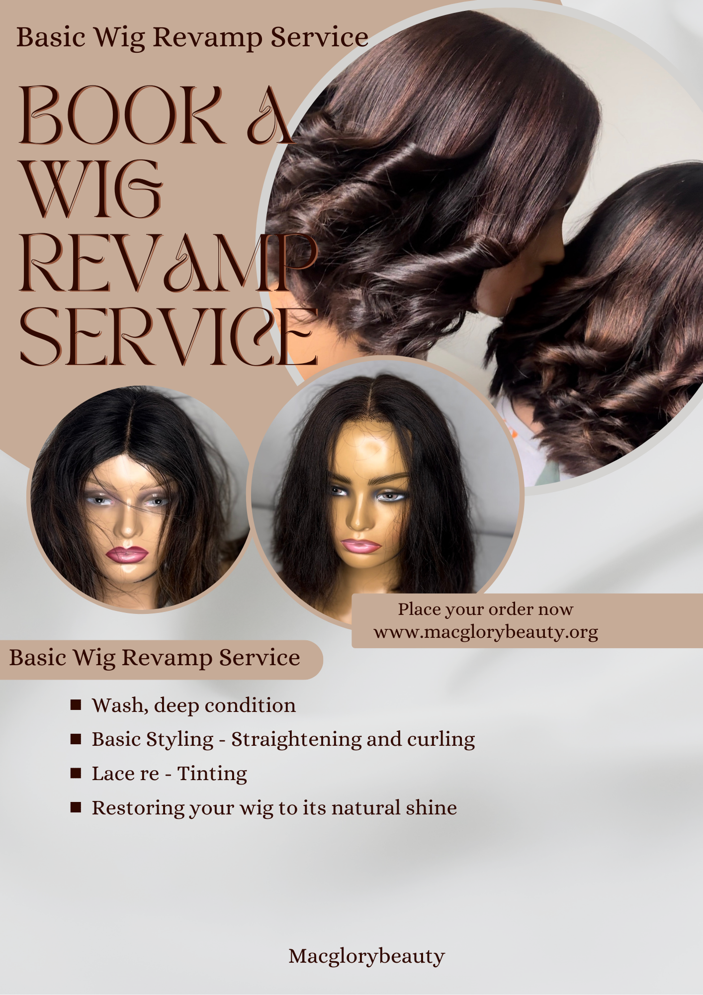 Basic Wig Revamp Service